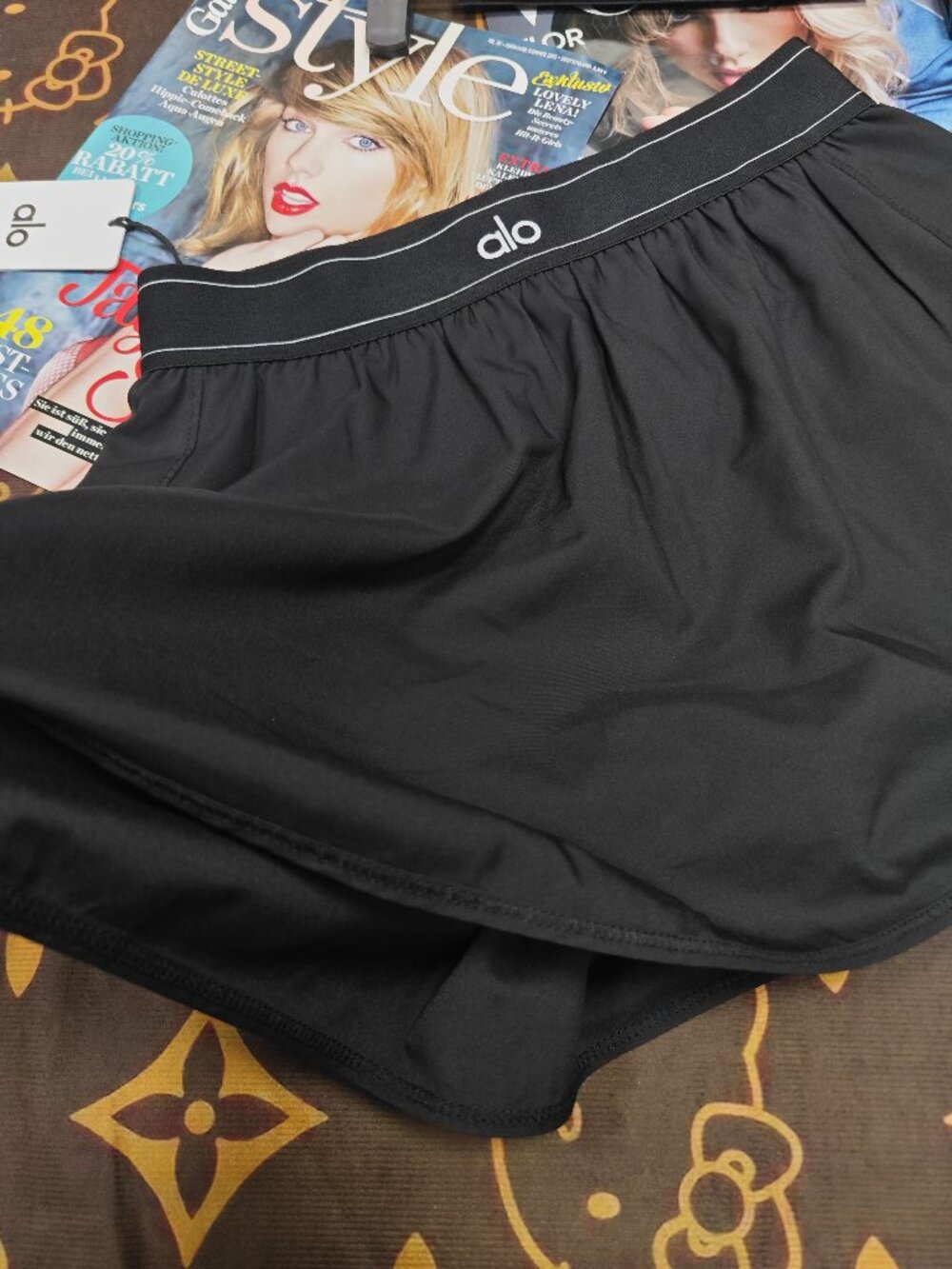 New ALO Yoga Black Match Point Tennis Skirt🌿Daily & Activewear & Minimalist🥰 - Picture 6 of 8